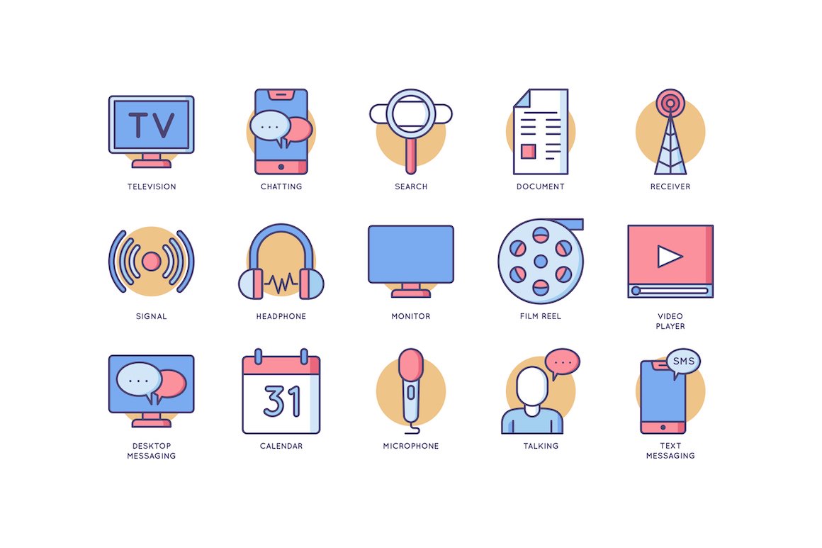 70 Communication Icons