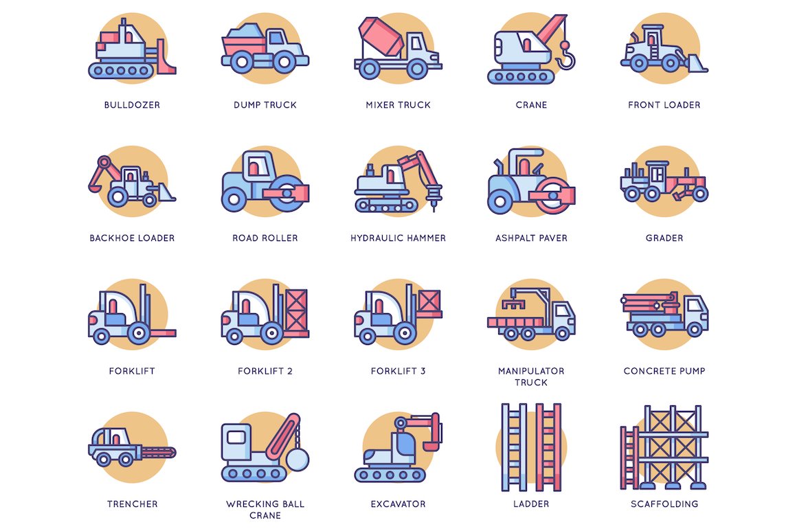 73 Construction Icons