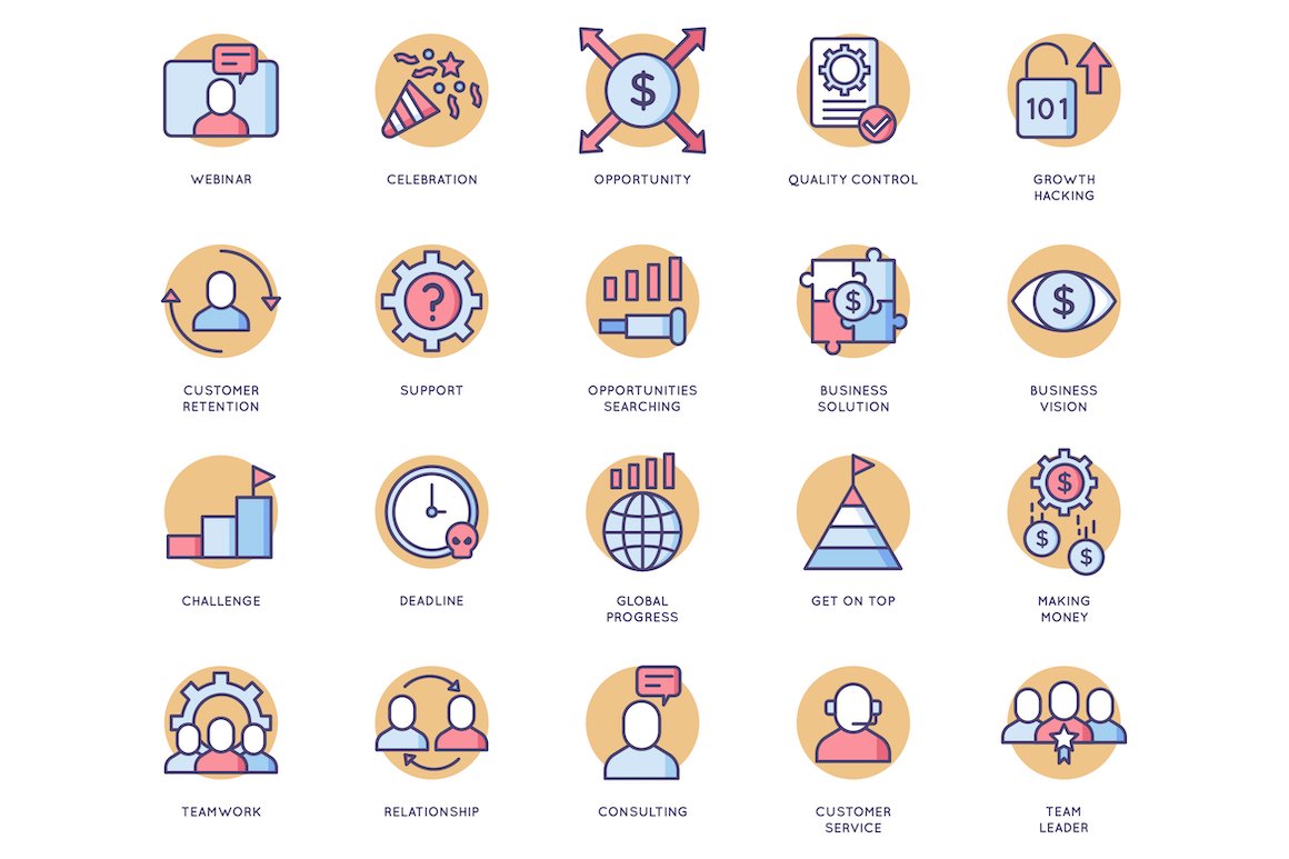 85 Business Icons
