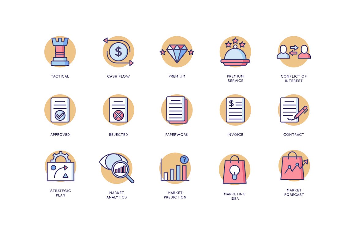 85 Business Icons