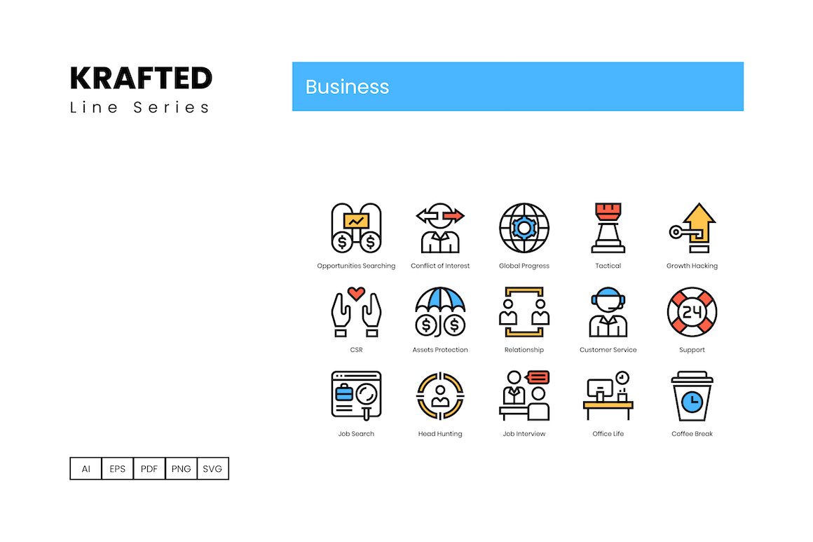 90 Business Icons