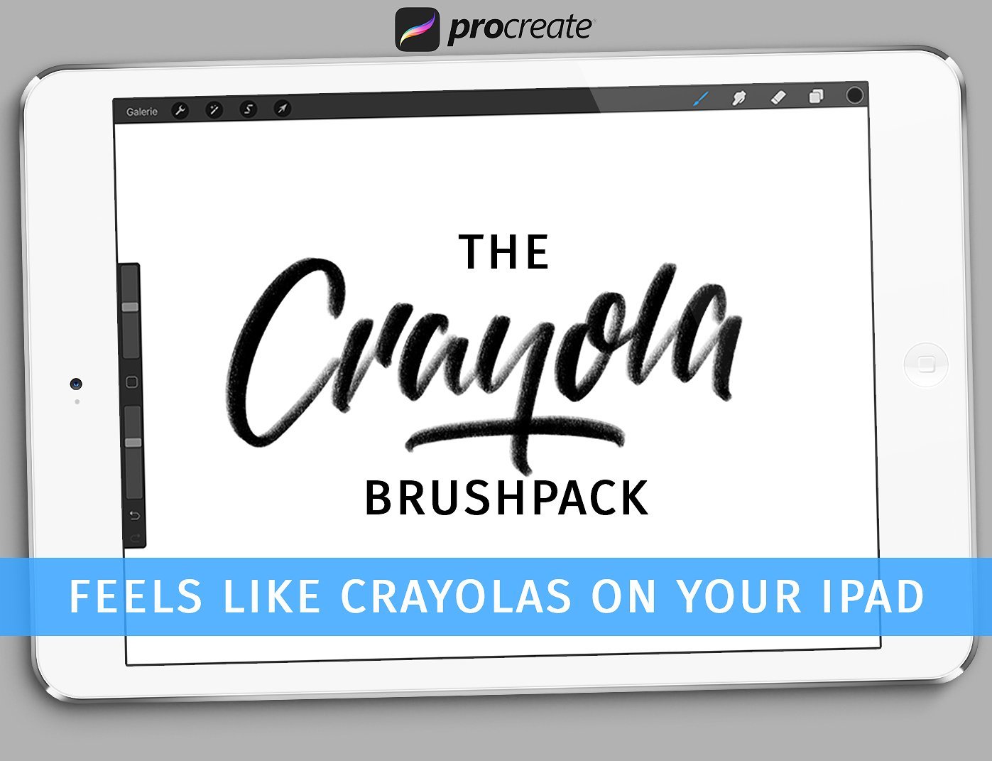 Crayola Brushpack for Procreate App