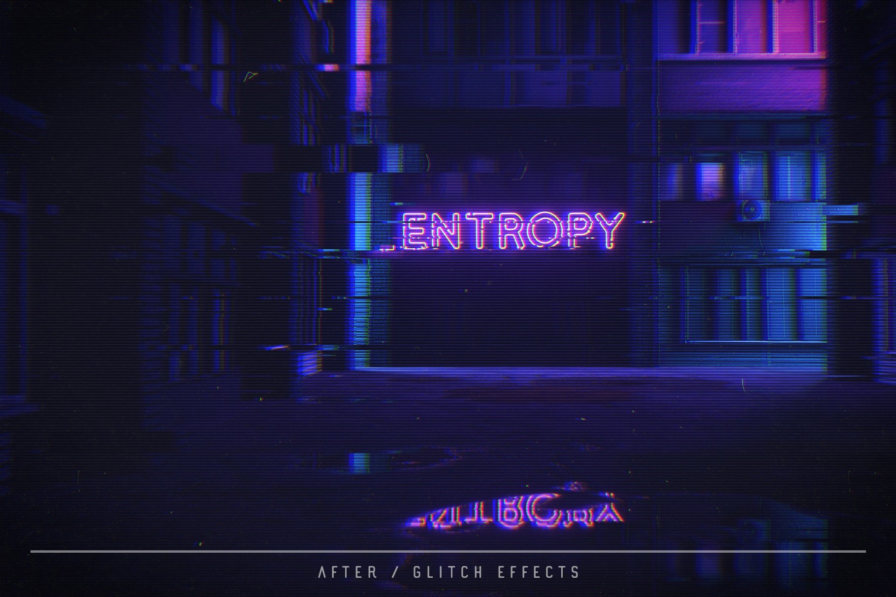 Entropy Volume II Photoshop glitch effects