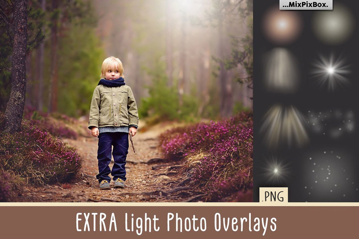 Extra Light Photo Overlays