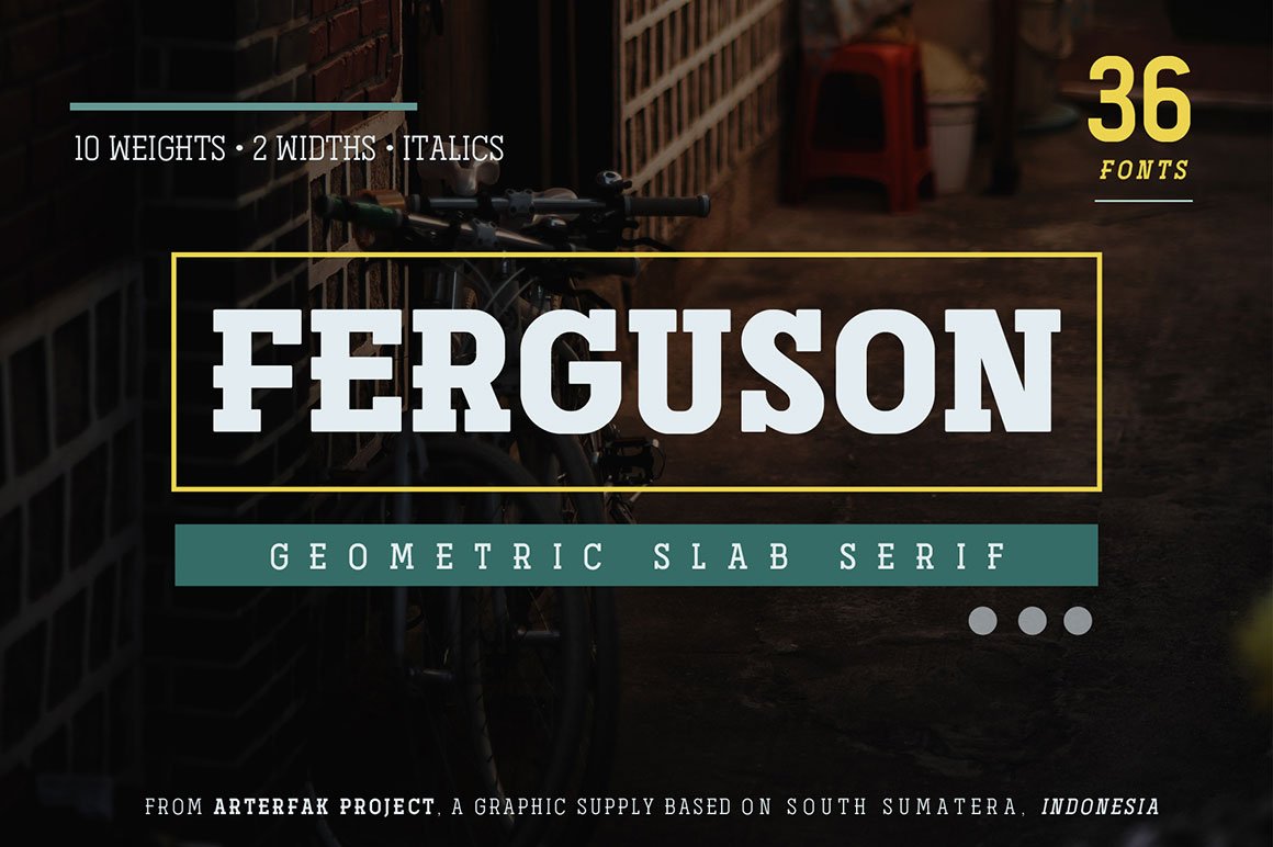 Ferguson Slab Font Family
