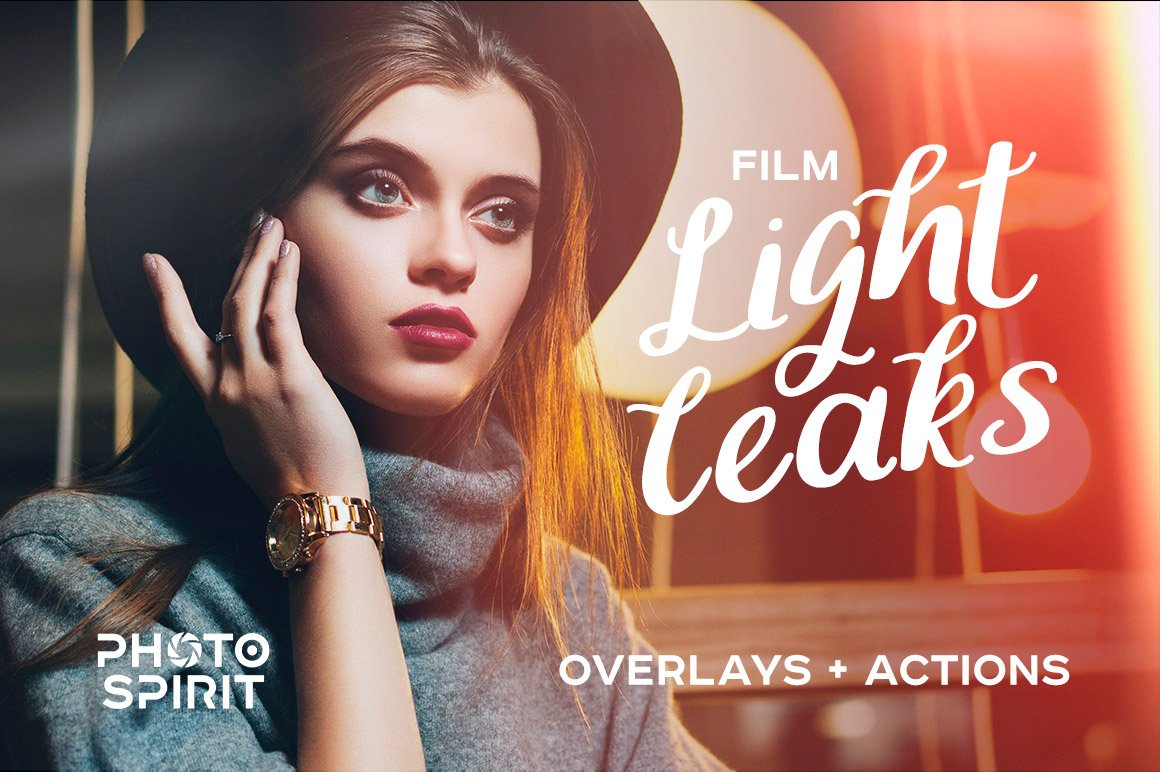 Film Light Leaks Overlays