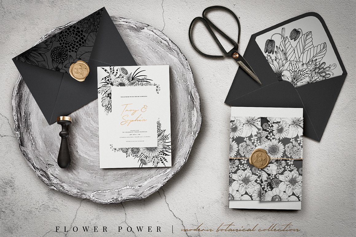 Flower Power - Botanical Illustrations