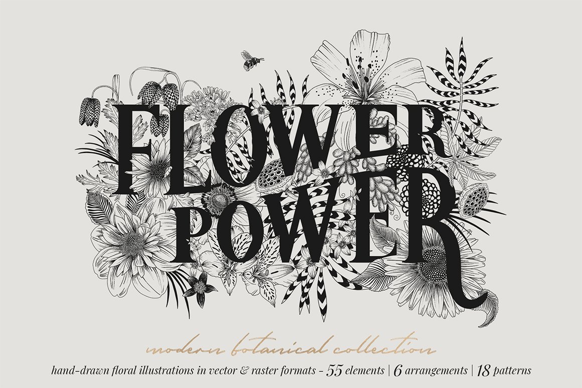 Flower Power - Botanical Illustrations