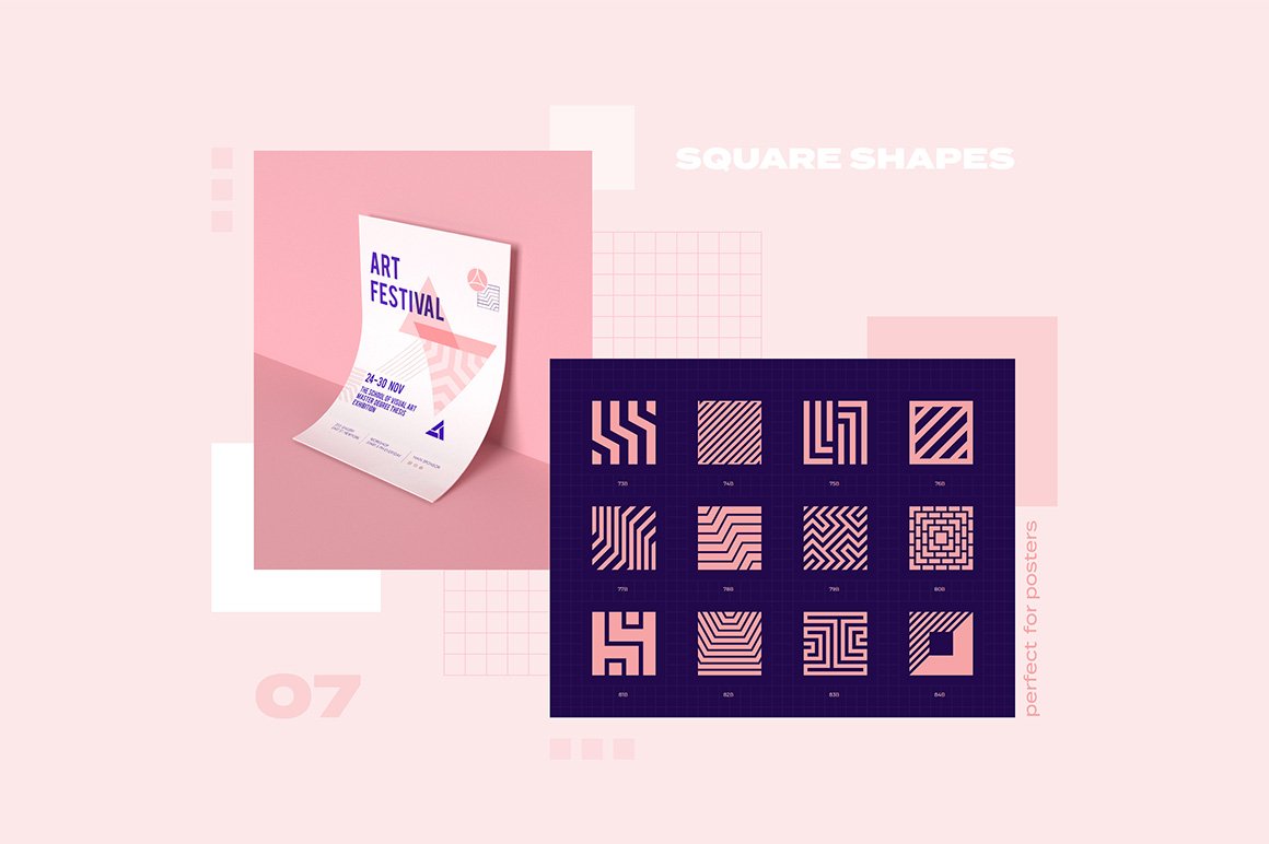 Geometric Shapes & Logo Marks Vol. 1
