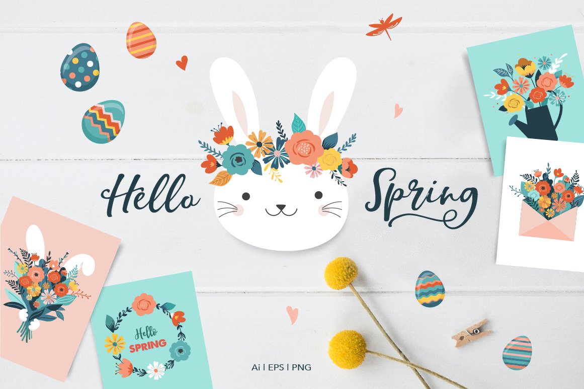 Hello Spring -  Easter Collection