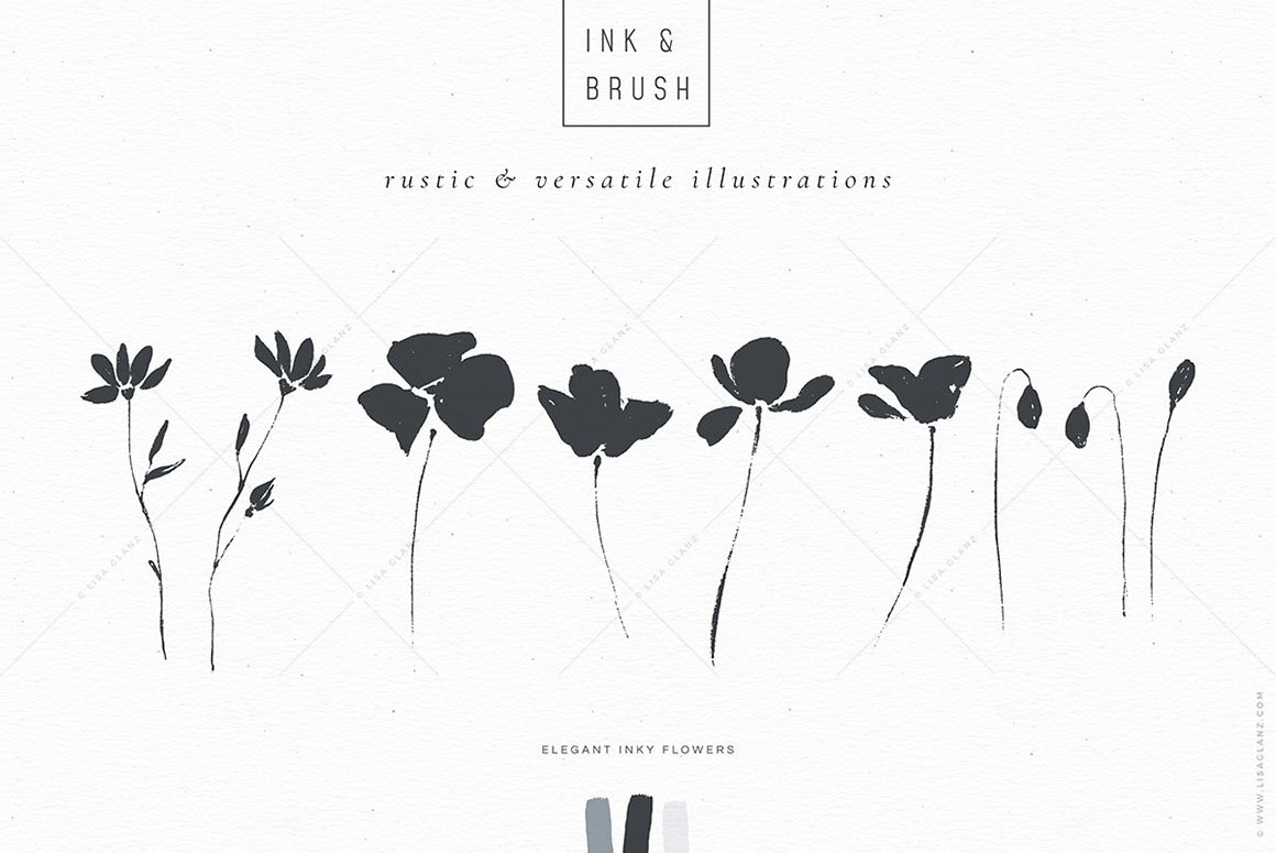 Ink Botanicals Logos & Patterns