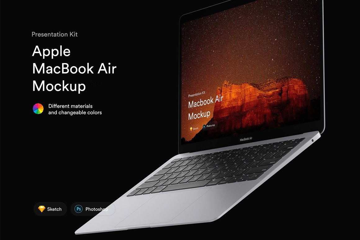 MacBook Air Mockups