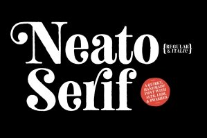 Neato Serif Font Family