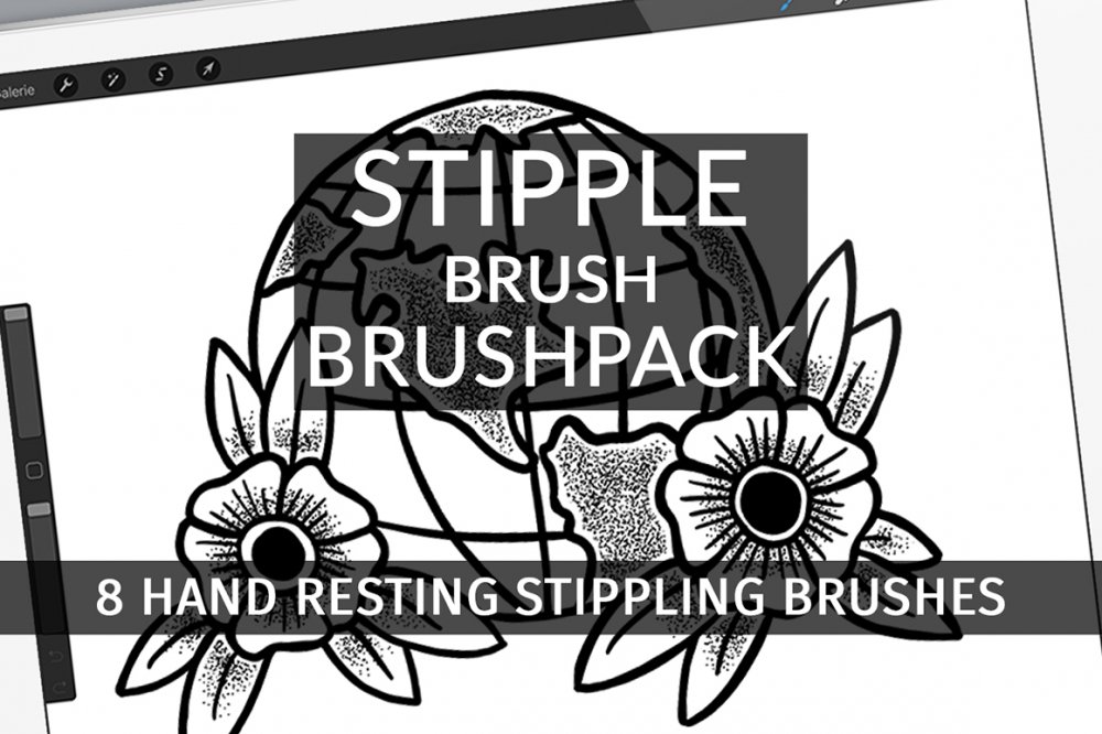 Stipple Brush Brushpack