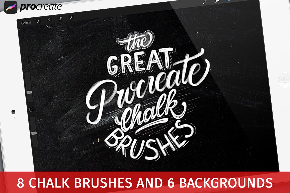 The Great Procreate Chalk Brushpack
