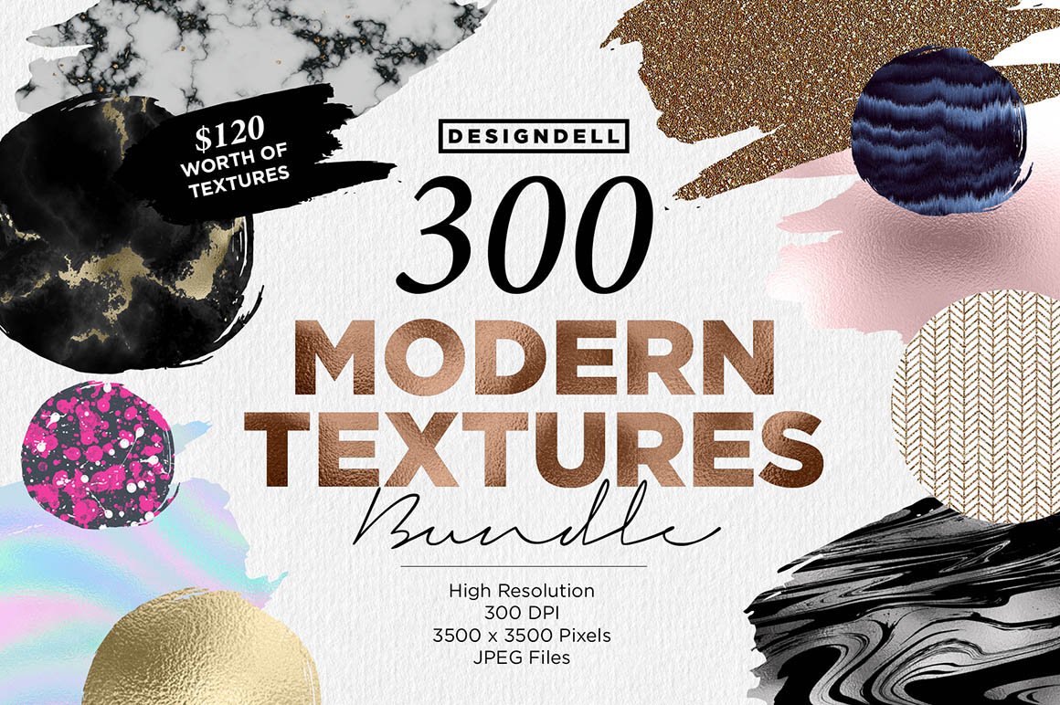 300 Modern Textures Collection