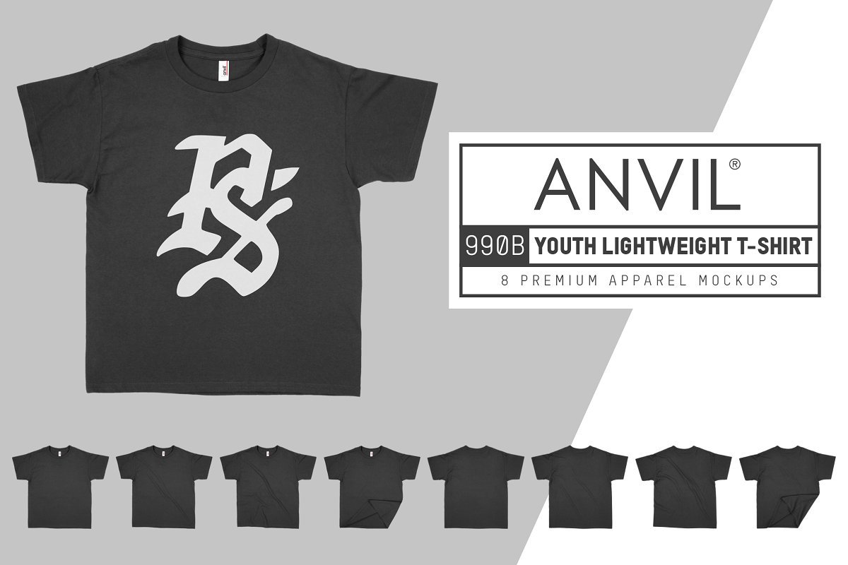 Anvil 990B Lightweight Youth T-Shirt