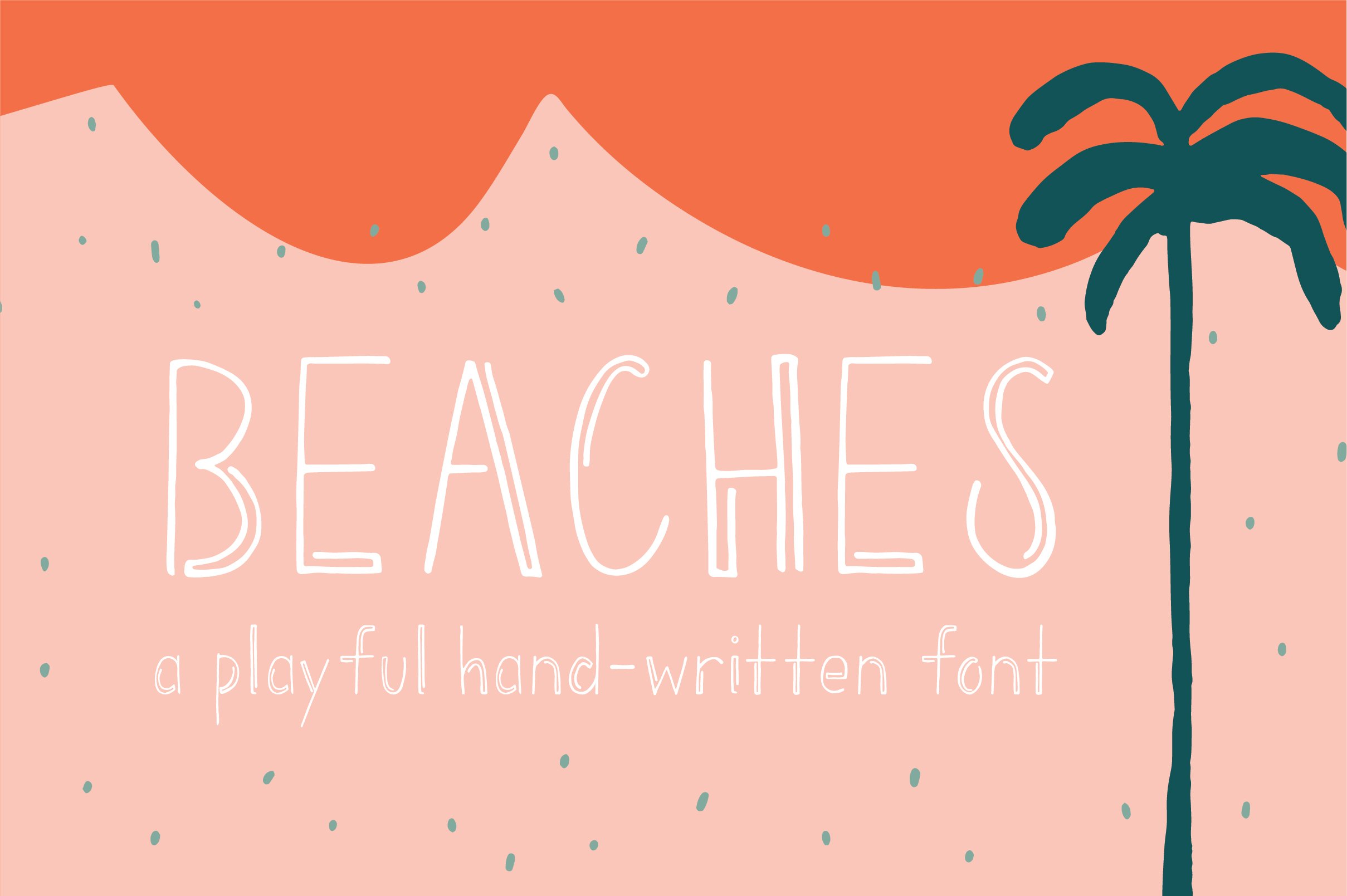Beaches Handwritten Font