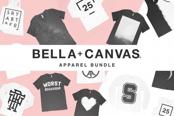 Bella Canvas 3001 T-Shirt Mockups - Crella