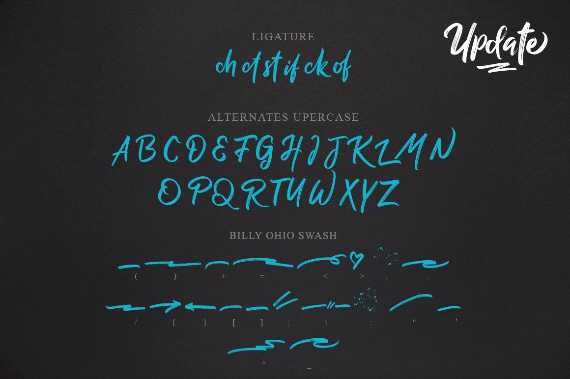 Billy Ohio Typeface