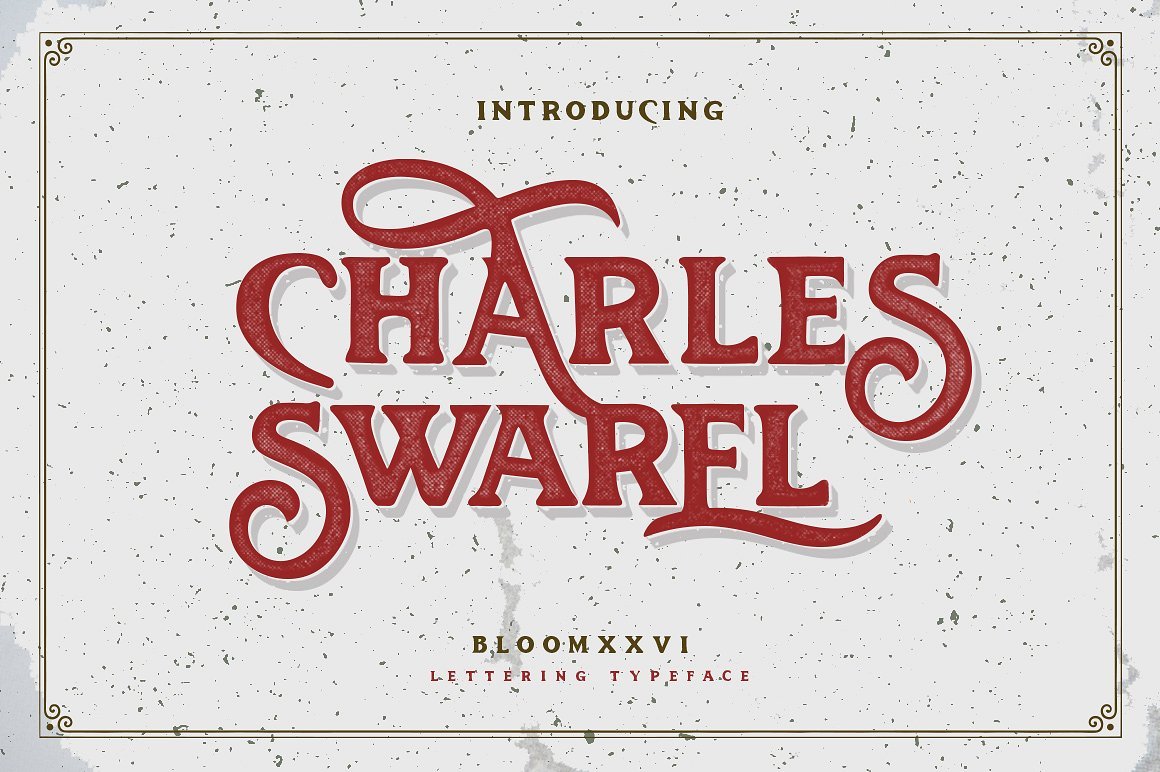 Charles Swarel Vintage Typeface
