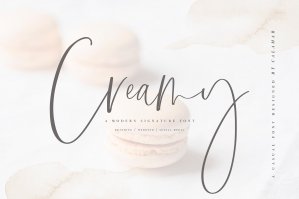 Creamy - Handwritten Font