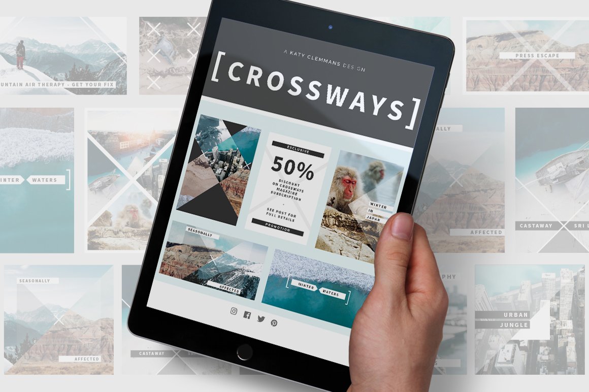 Crossways Social Media Template Pack