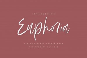 Euphoria - Handwritten Font