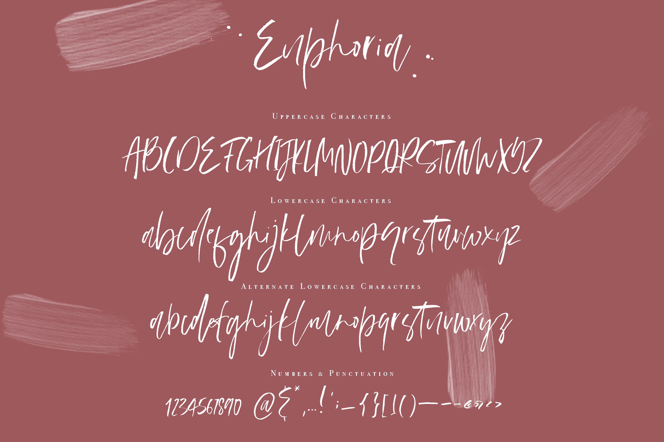 Euphoria - Handwritten Font