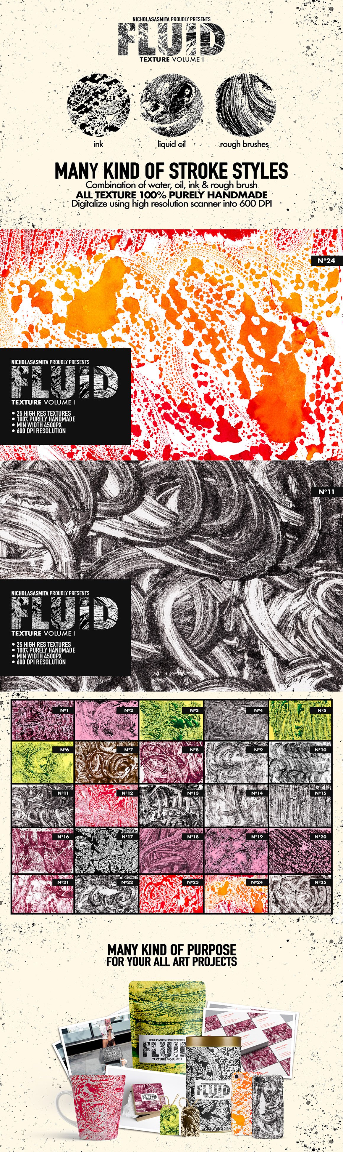 Fluid Textures Volume I