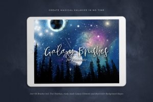 Galaxy Brushes for Procreate Vol. 2