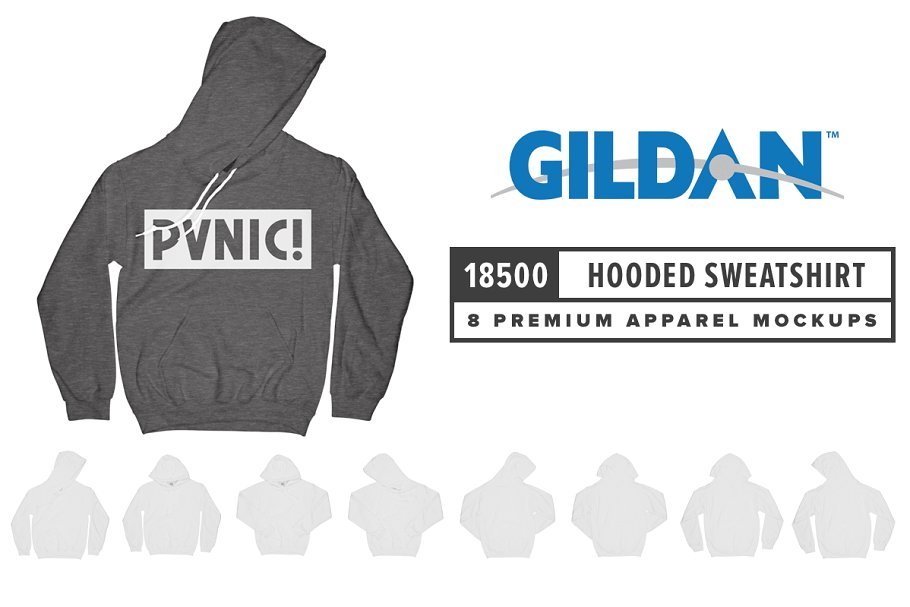 Gildan 18500 Hooded Sweatshirt