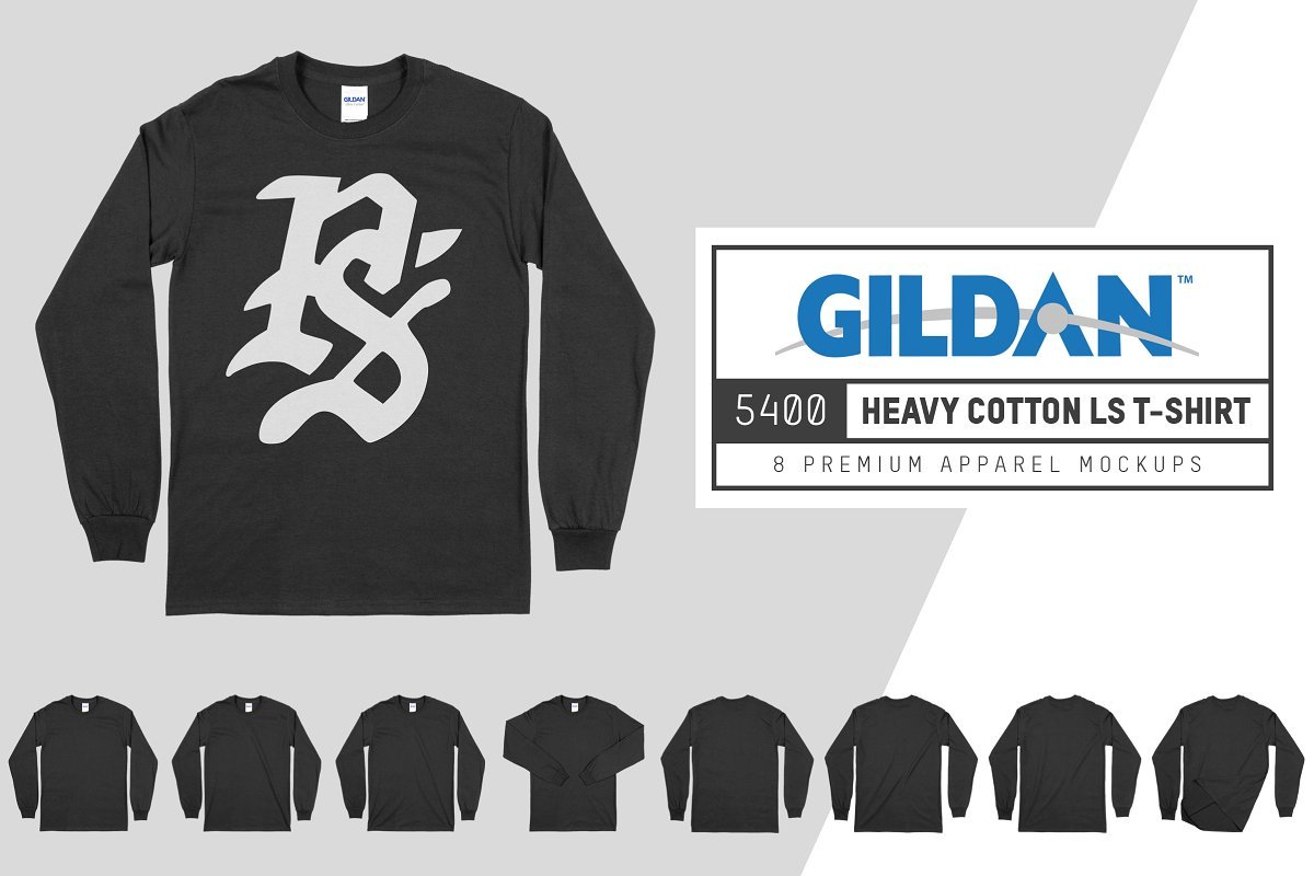 Gildan 5400 Longsleeve T-Shirt Mock