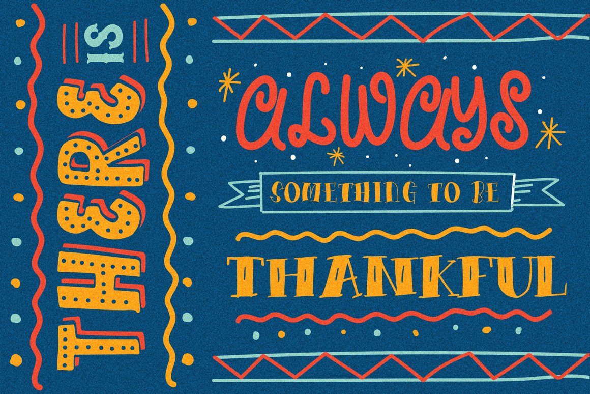Happy Holiday Font Collection