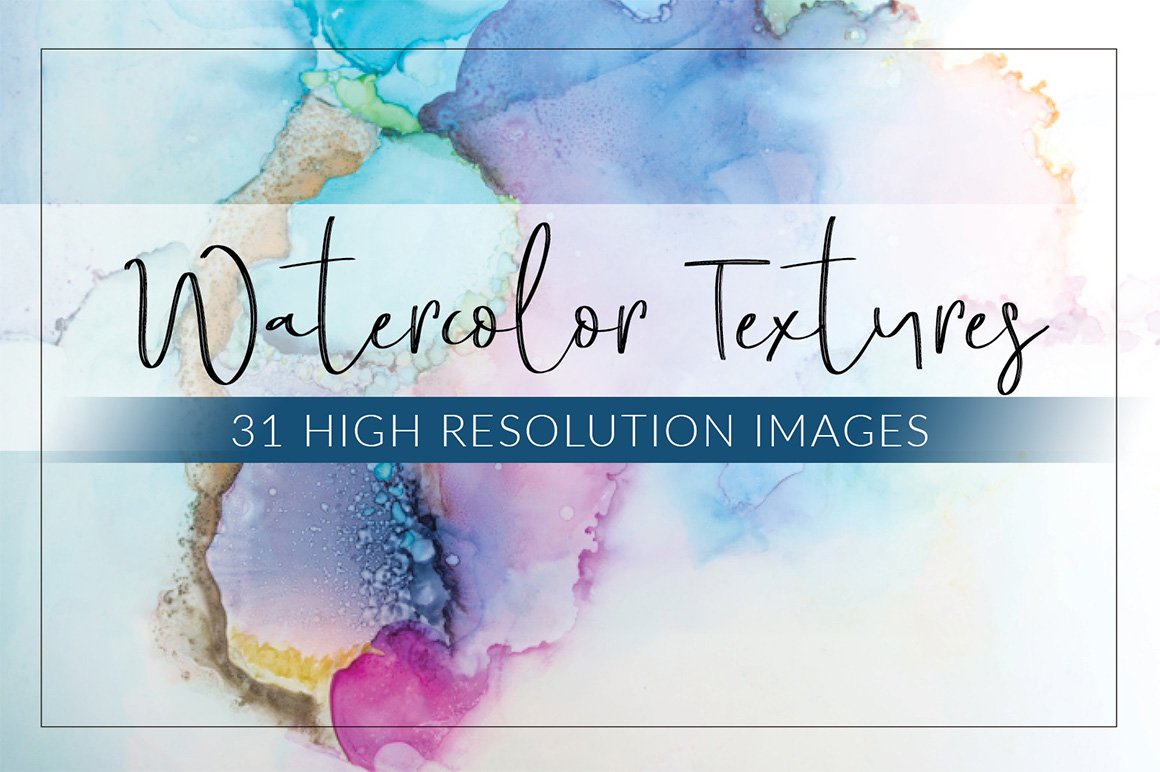 Ink Watercolor Texture Pack