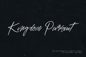 Kingdom Pursuit - Script Font