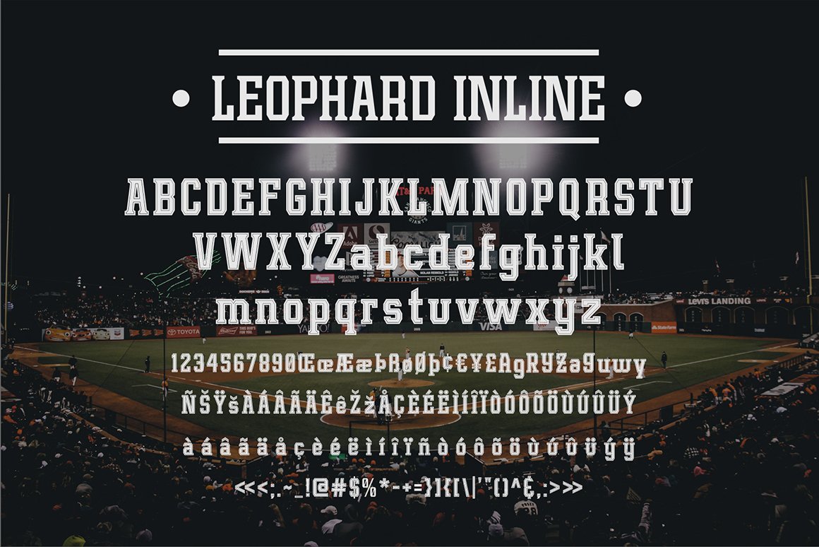 Leophard Font Family