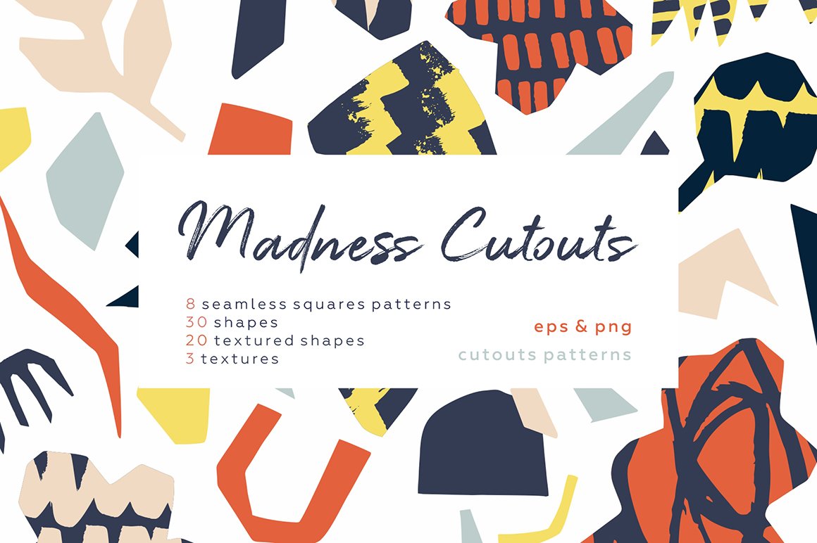 Madness Cutouts Patterns and Shapes