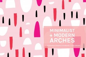 Minimalist And Modern Arches Patterns