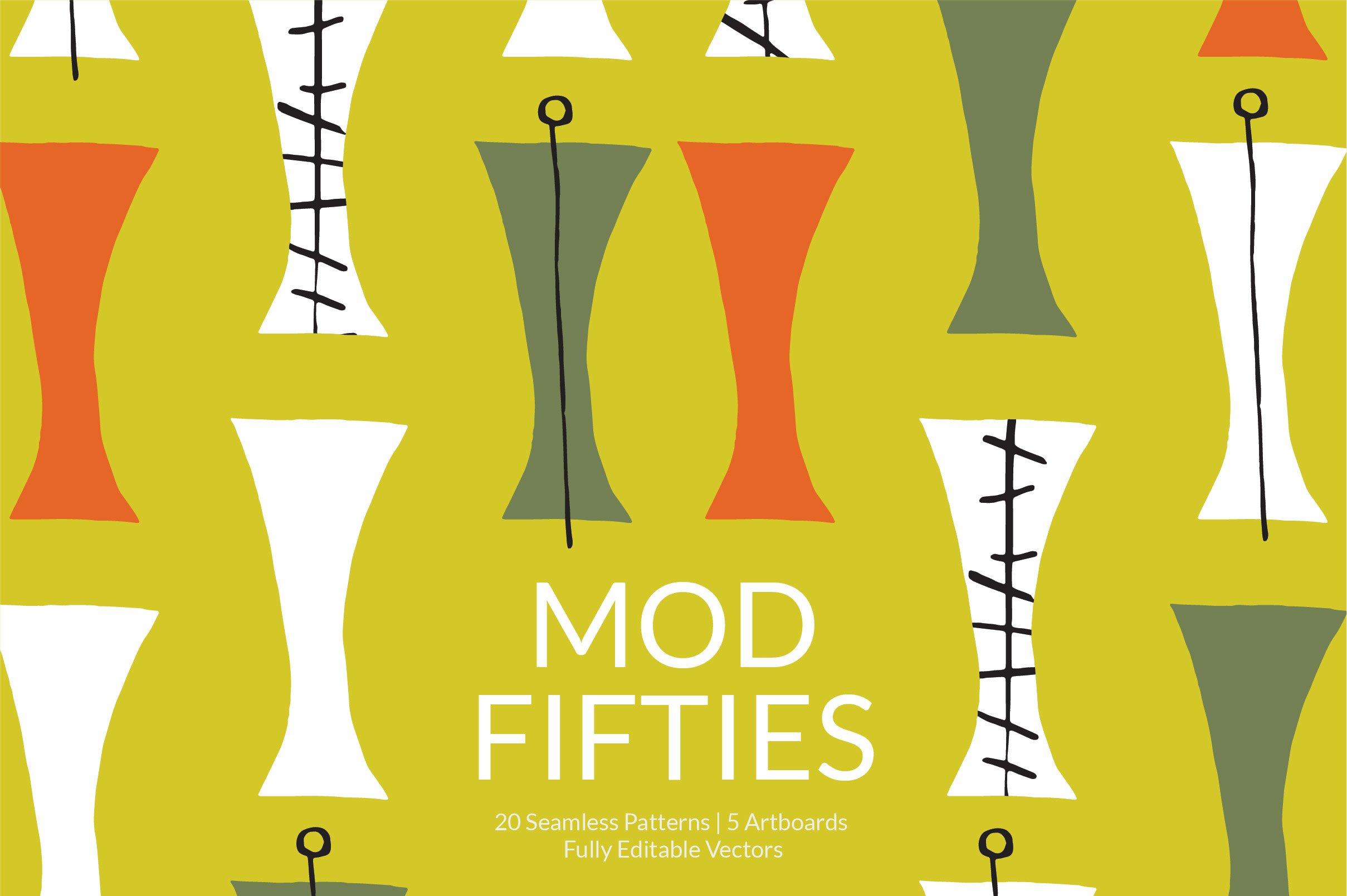 Mod Fifties Art Boards And Patterns