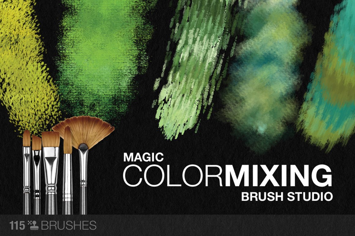Letter Shoppe Freebie: Modern Impressionist PS Brush Studio Sample Pack