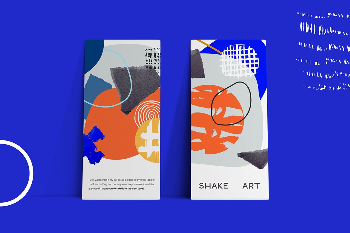 Shake This Art - Collage Pattern Set