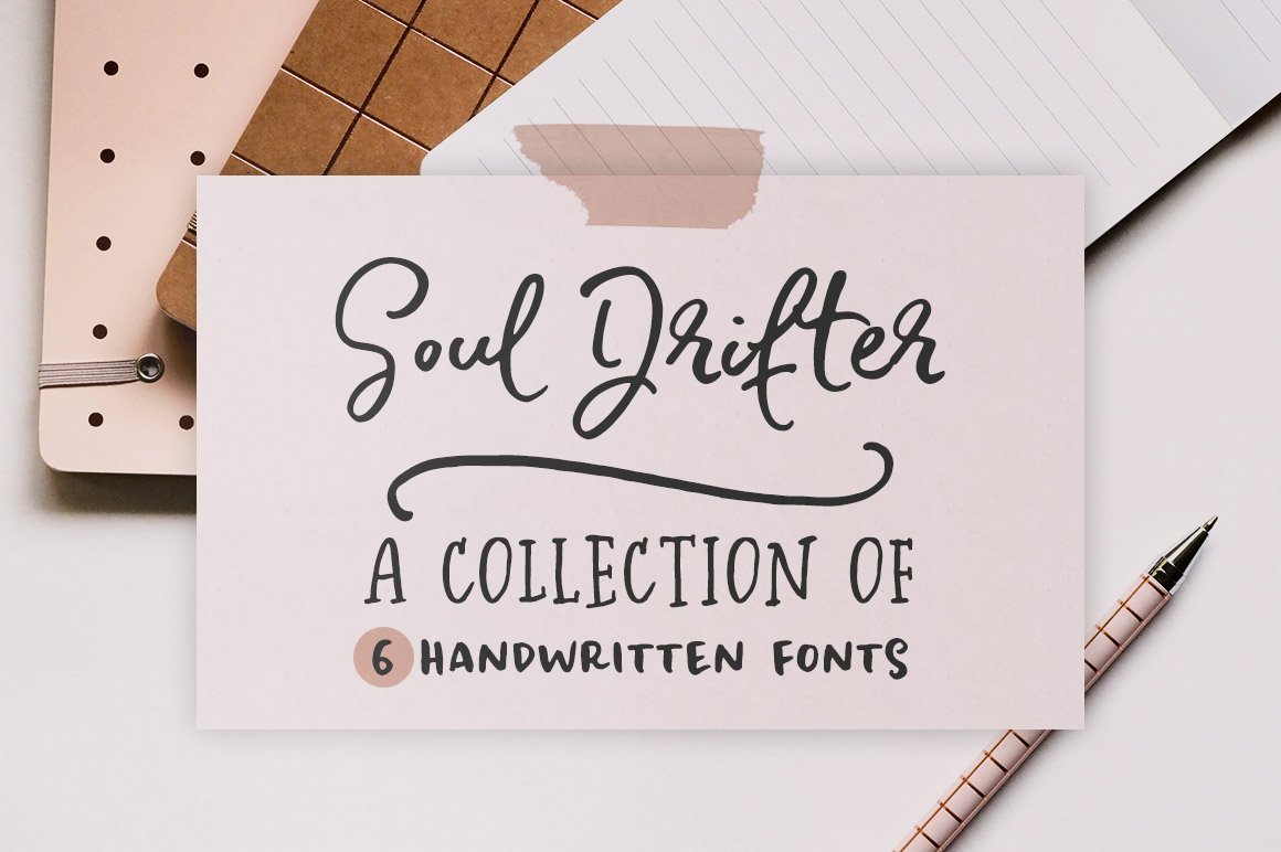 Soul Drifter - Handwritten Font Family