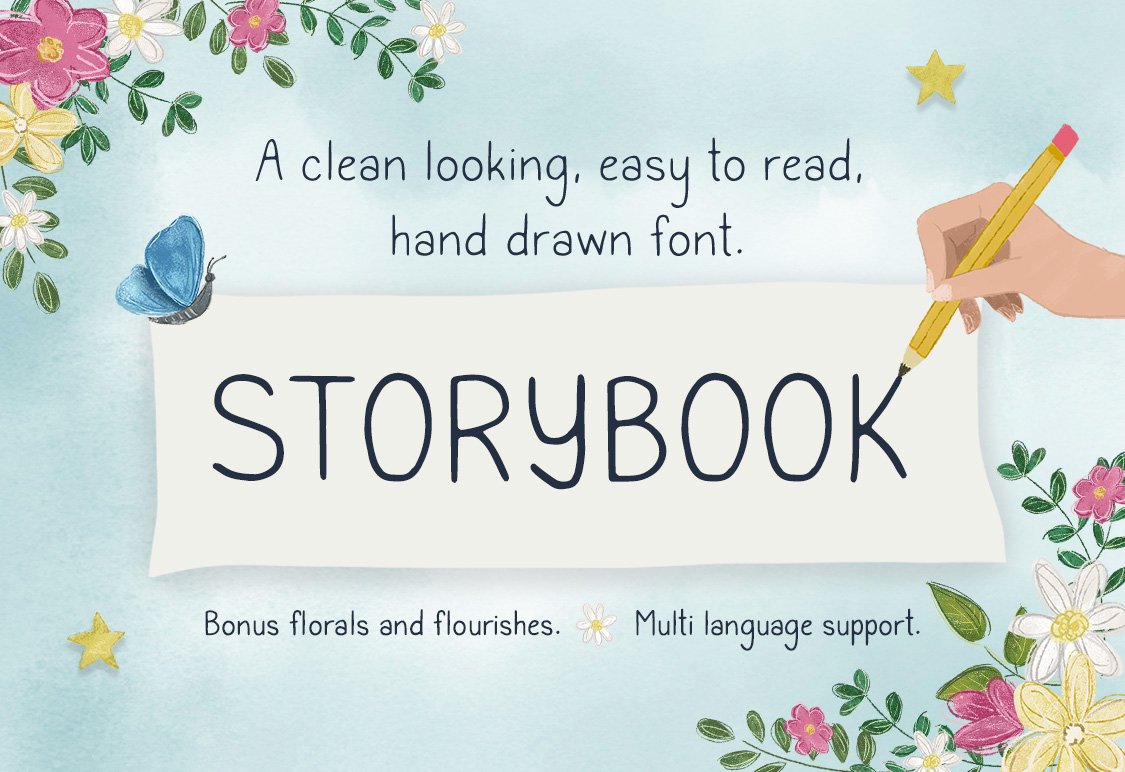 Storybook Regular & Bold Fonts