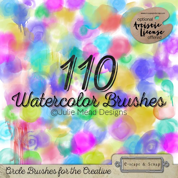 110 Circle Brushes For The Creative