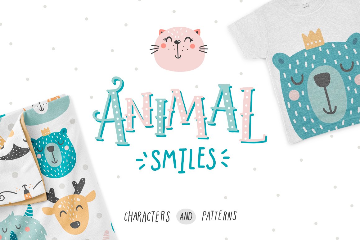 Animal Smiles - Characters And Patterns