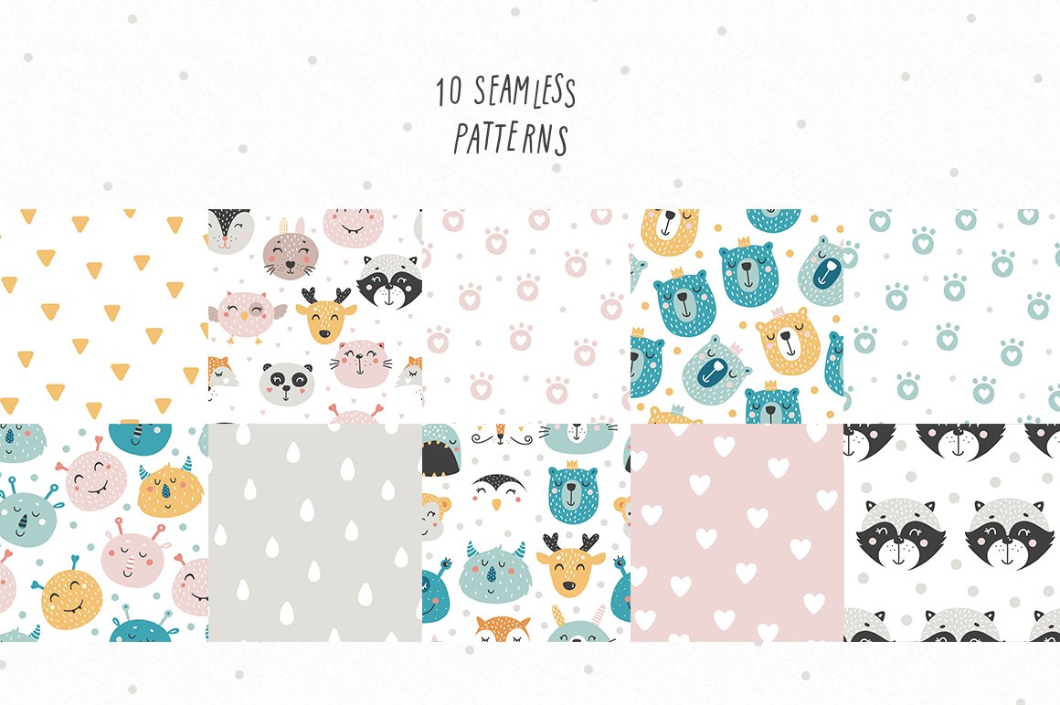 Animal Smiles - Characters And Patterns