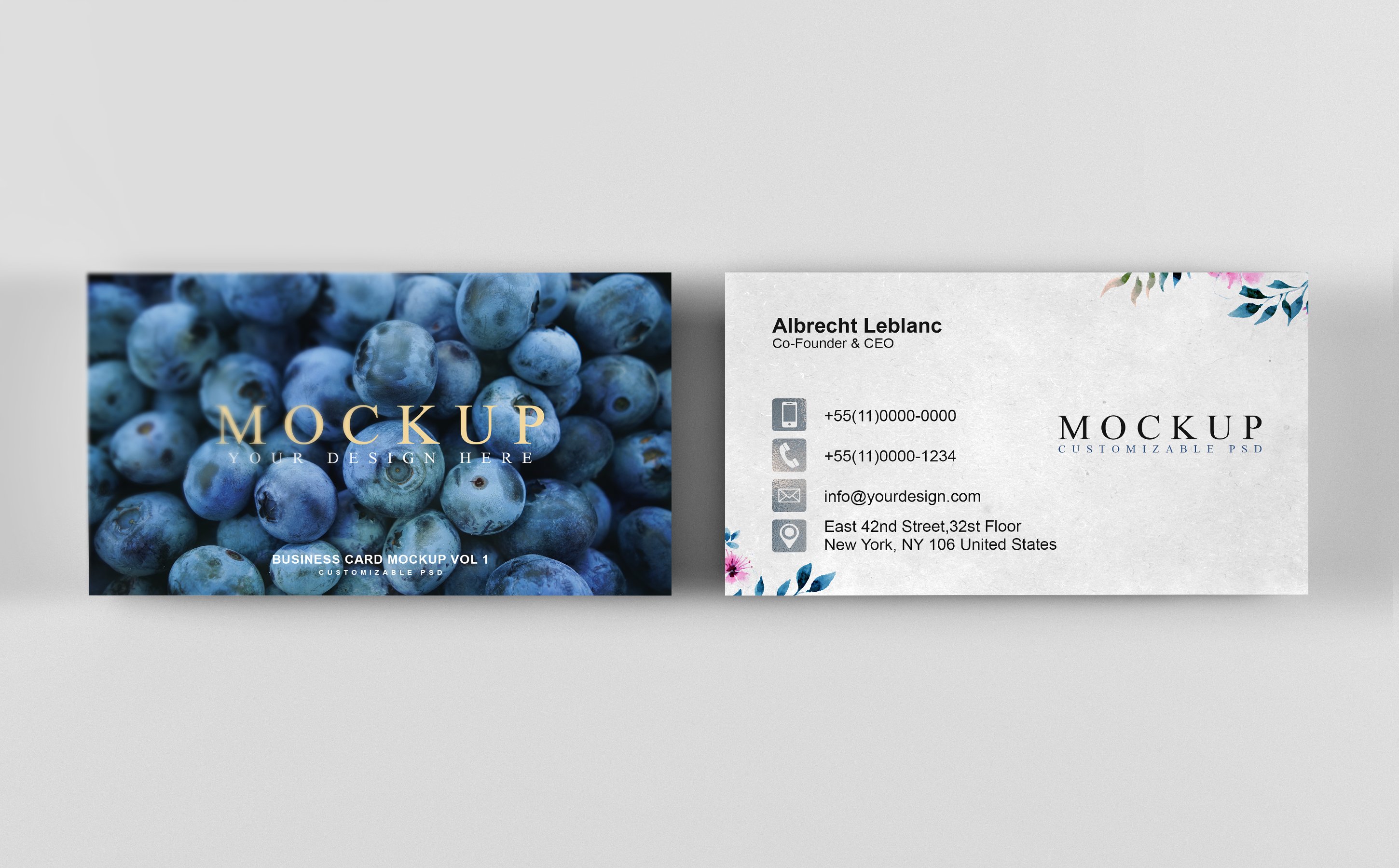 Business Card Mockup Vol 1
