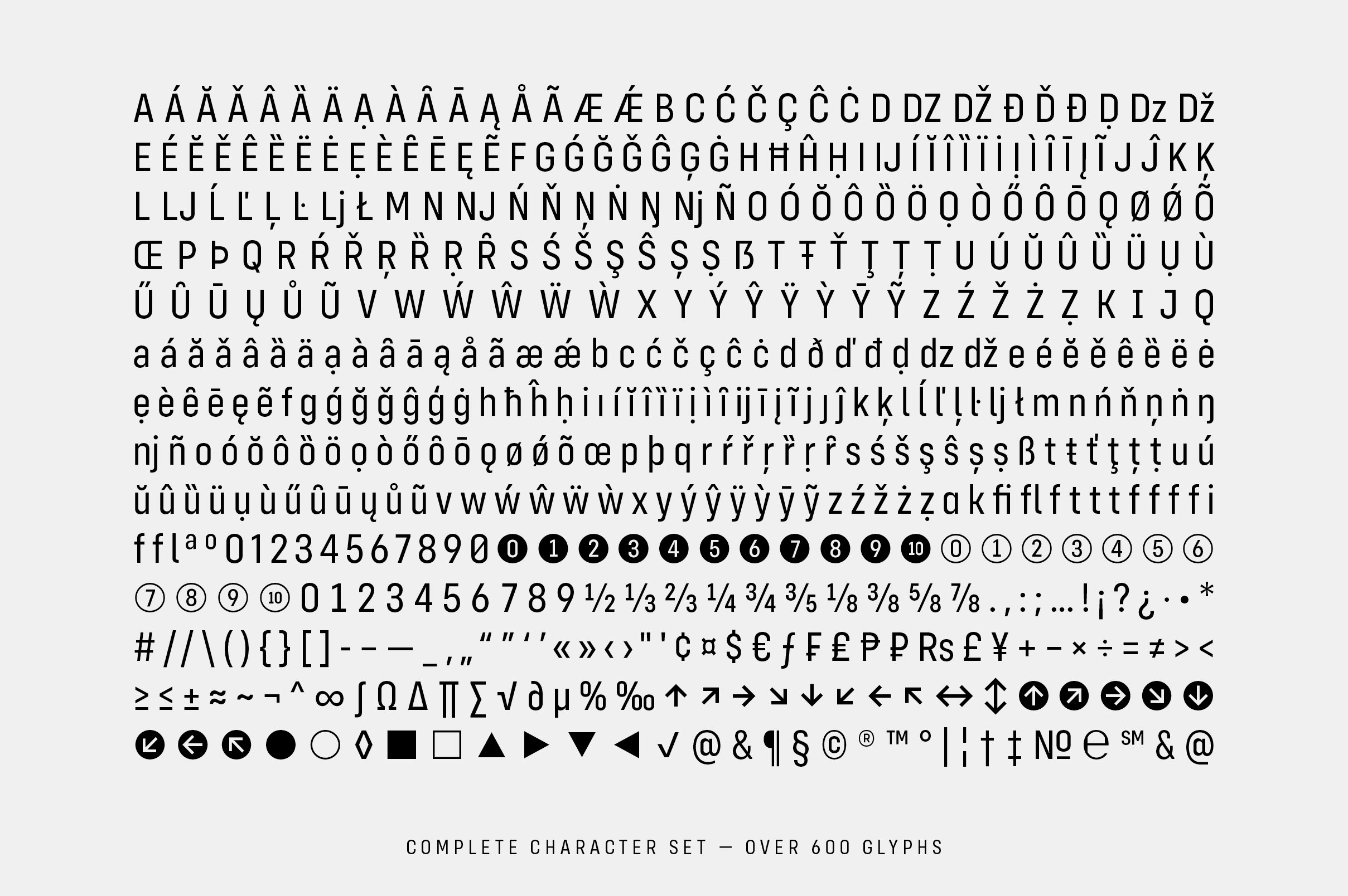 The Complete Eclectic Font Collection