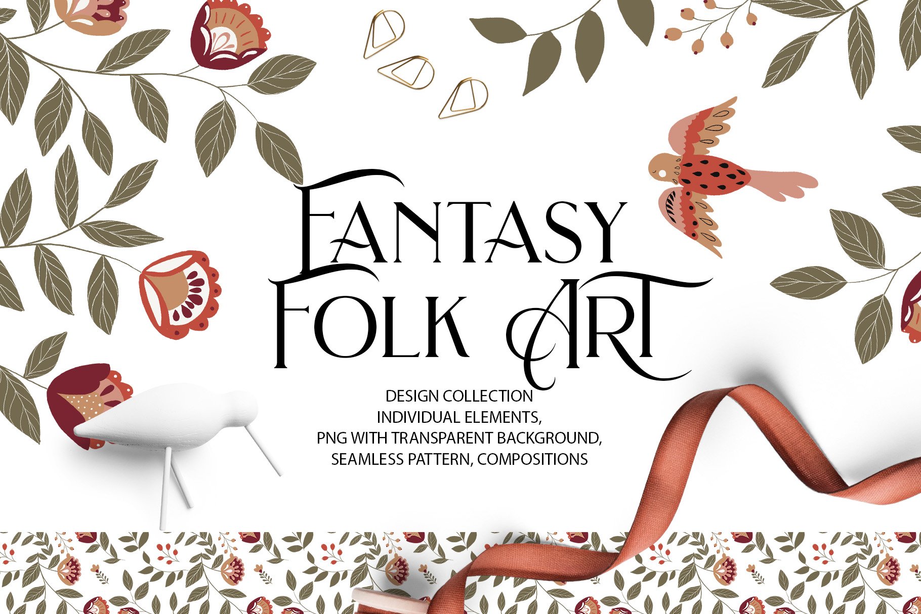 Fantasy Folk ART - Design Collection